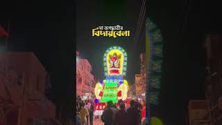 procession of Jagadhatri Puja 🌸 procession jagadhatripujo lights arijitsingh shorts viral [upl. by Isador493]