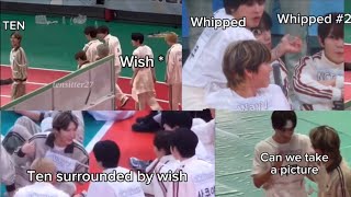 NCT Wish whipped and following Ten everywhere during ISAC 2024 🥺 Ten nctwish isac nct wayv [upl. by Oile]