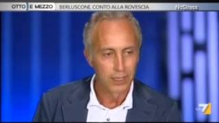 Marco Travaglio vs Casellati quotLei dice puttanatequot [upl. by Morrill]