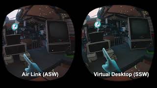 Air Link ASW vs Virtual Desktop SSW [upl. by Yelnikcm78]