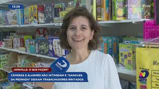 Comerciantes sofrem com repetidos arrombamentos em loja [upl. by Lzeil]