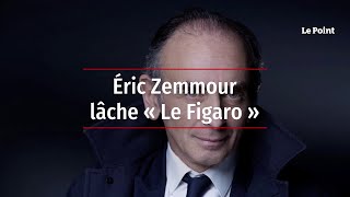 Éric Zemmour lâche « Le Figaro » [upl. by Auginahs716]