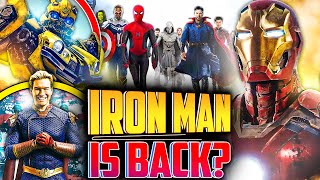 BIGGEST AVENGERS MOVIE🤯  Iron Man Return Deadpool 3 Runtime Venom 3  Watcher Reports 125 [upl. by Eceeryt111]