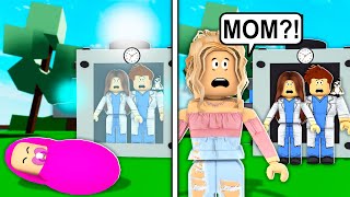 Accidentally LEFT MY BABY In The Past Roblox [upl. by Cheria261]