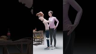 How To Perform Heimlich Maneuver3d animation [upl. by Accalia]