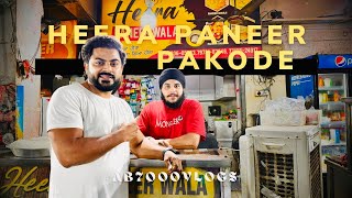 Famous Heera Paneer Pakode In Amritsar Rs 25 Only l Punjab Street Food  AB7000Vlogs [upl. by Atilehs4]