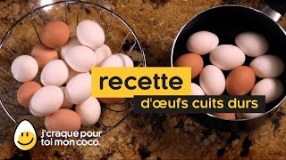 Recette DŒufs Cuits Durs Comment Cuire des Œufs Durs à La Perfection [upl. by Shaff125]