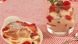 Rezept Zabaione  mit Beeren in zwei Varianten [upl. by Sixela]