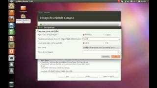 Instalando o Ubuntu com partição home separada [upl. by Hume]