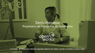 Openworks Franchise Owner Denis Mendoza Español [upl. by Oicatsana]