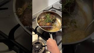 Permission to not make the bone marrow butter But thats it steakrecipes [upl. by Yhtamit]