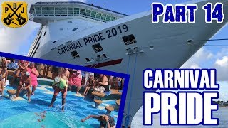 Carnival Pride Cruise Vlog 2019  Part 14 Throwback Sea Day Journeys Cruise 80s Fun  ParoDeeJay [upl. by Aihtnamas]