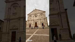 Pienza’s central square pienza tuscany visititaly [upl. by Eidnahs]