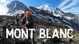 Climbing Mont Blanc via Goûter Route [upl. by Rombert186]