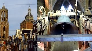 Utrecht NL Buurtoren klokken kerkklokken banklok amp plenum [upl. by Hajan]