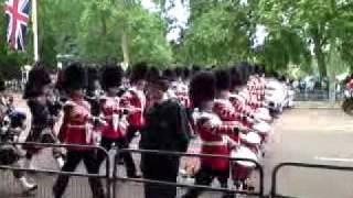 Trooping the Colour 2011 rehearsal 28th May 2011 [upl. by Iron194]