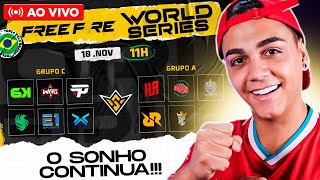 💙 FFWS  MUNDIAL DE FF ULTIMO DA SEMANA FREITAS AO VIVO 💙 [upl. by Lauter450]