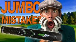 The BIGGEST Golf Grips You Can Buy Jumbo Max XL  Great or Mistake [upl. by Sylas959]