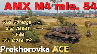 AMX M4 mle 54 Ace Tanker on Prokhorovka [upl. by Anuahs]