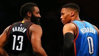 The Incredible History Between James Harden and Russell Westbrook [upl. by Leunamesoj]