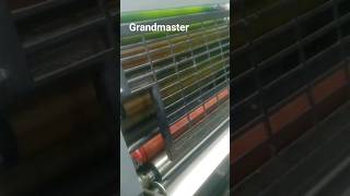 Grandmaster pressmaster grandmaster packaging machine printing [upl. by Idnew]