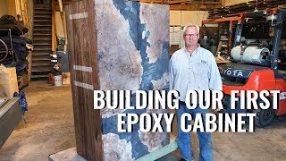 Building a Cabinet with Walnut Burl amp Epoxy [upl. by Shakespeare]