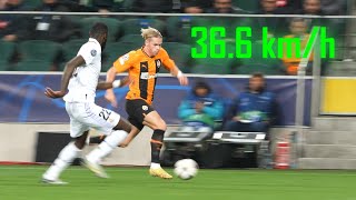 The Fastest Football Player in the World 366 kmh [upl. by Casimire]