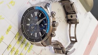 Unboxing  Casio Oceanus OCWP20001AJF Wristwatch [upl. by Enibas]