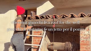 9 Chestnut gnocchi and a roof for the well [upl. by Ecinhoj]