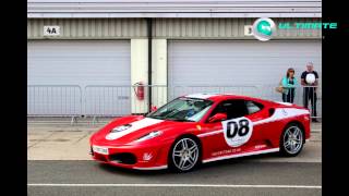 Ferrari F430 F1 Quick 5 Lap Blast at Silverstone [upl. by Mendive963]