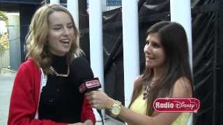 Bridgit Mendler amp Candice Backstage  Radio Disney [upl. by Earised]