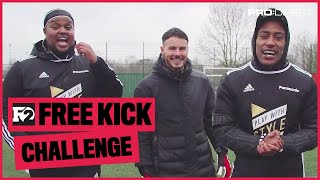 CHUNKZ amp YUNG FILLY VS F2s BILLY  FREE KICK CHALLENGE [upl. by Galvin]