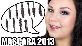 BESTE MASCARA Routine 2013 Wimperntusche Favoriten Empfehlung Tops Flops Drogerie High End MAC [upl. by Dyer]