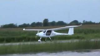 Pipistrel Sinus 912 Landing and Multiple Takeoffs CSU3 [upl. by Craddock]