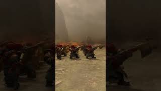 Ranged Units in Total War Chaos Dwarfs shorts totalwar warhammer [upl. by Mehalick1]