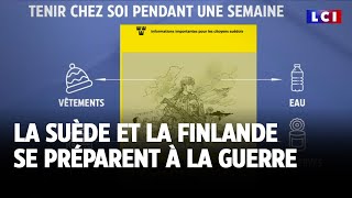 La Suède et la Finlande se préparent à la guerre｜LCI [upl. by Nymzaj644]