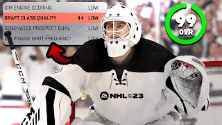 Simulating the best goalie ever AND lowering goal frequency [upl. by Wyndham]