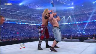 John Cena vs Big Show vs Edge WrestleMania XXV [upl. by Ahsata]