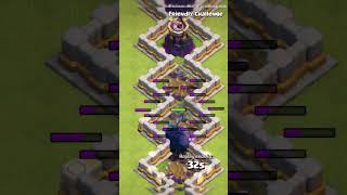 WIZARD TOWER TAKES ON ALL TROOPS IN COCclashofclans shortsfeed pekka [upl. by Nyra182]