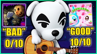 Rating every single KK Slider Song in Animal Crossing [upl. by Herb468]