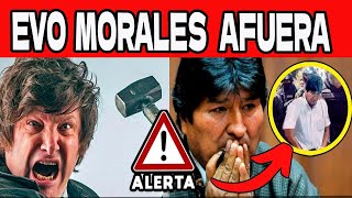 Milei Revoca el Refugio de Evo Morales El Socialismo No Tiene Lugar en Argentina [upl. by Drofxer]