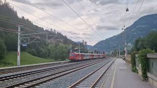 Einfahrt des Schnellzug 696 am 14072024 in Dorfgastein [upl. by Adnilab]