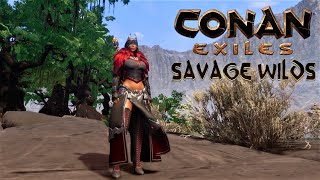 Xotli amp The Keystone amp The Volcanic Forge  Savage Wilds Map Mod  CONAN EXILES 261 PC Gameplay [upl. by Herzen945]