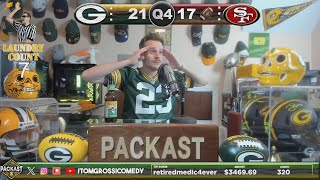 A Packers Fan Live Reaction to the Ending of the 49ers Game [upl. by Sillihp]