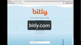 How To Signup and Use Bitly [upl. by Heywood]