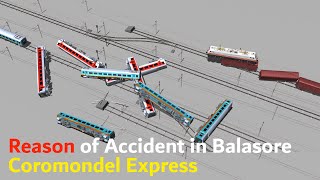 The Coromandel Express Train Accident in Balasore Unraveling the Cause [upl. by Ylrebmik888]