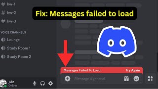 Discord Messages failed to load  Quick fix [upl. by Alegre]