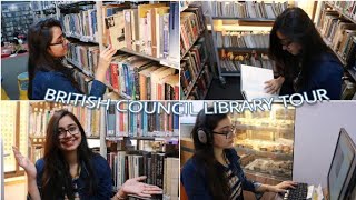 British Council Library Vlog  Kolkata Library Tour [upl. by Timon]