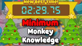 BTD6 Race Mobile Friendly Tutorial 📱 Minimum Monkey Knowledge 📱 Monkeys And Machines [upl. by Bourke]