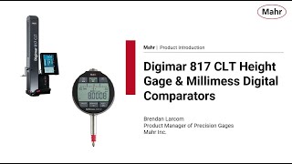 Product Introduction Digimar 817 CLT Height Gages and Millimess 20002001 Wi Digital Indicators [upl. by Oilenroc]